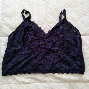Navy torris bralette